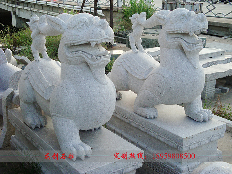 石雕貔貅一對的價(jià)格 石頭貔貅擺放寓意